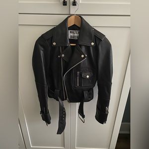 Walter Baker Leather Biker Jacket